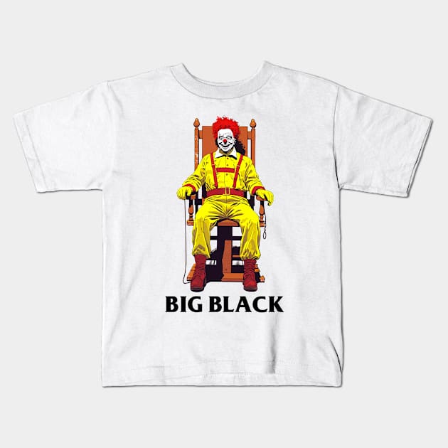 Big Black ∆ Original Fan Artwork Kids T-Shirt by unknown_pleasures